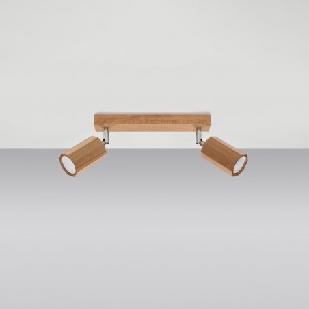 Plafon ZEKE 2 dąb SL.1029 Sollux