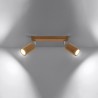 Plafon ZEKE 2 dąb SL.1029 Sollux