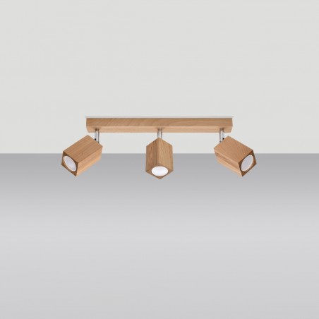 Plafon KEKE 3 dąb SL.1037 Sollux