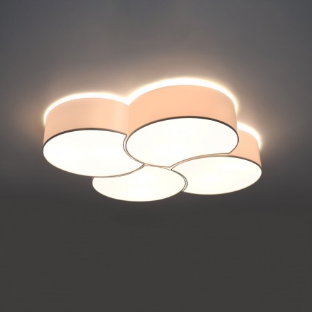 Plafon CIRCLE 4 biały SL.1053 Sollux