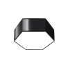 Plafon SUNDE 11 czarny SL.1059 Sollux