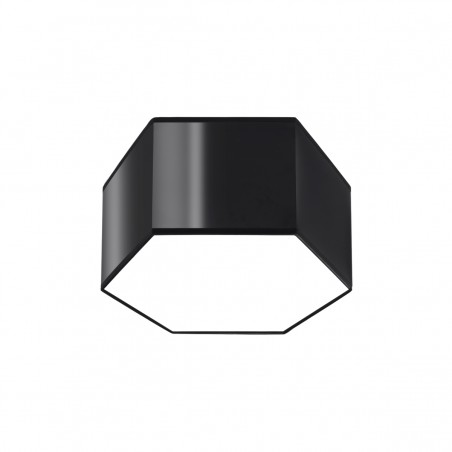 Plafon SUNDE 15 czarny SL.1061 Sollux
