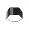 Plafon SUNDE 15 czarny SL.1061 Sollux