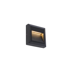 SIDEWALK SQUARE LED Czarny 1,6W