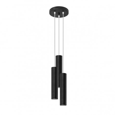 Lampa wisząca LAGOS 3P czarny SL.1079 Sollux
