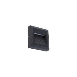SIDEWALK SQUARE LED Czarny 1,6W