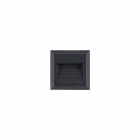 SIDEWALK SQUARE LED Czarny 1,6W