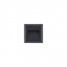 SIDEWALK SQUARE LED Czarny 1,6W