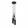 Lampa wisząca BORGIO 3P czarny SL.1081 Sollux