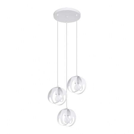 Lampa wisząca TULOS 3P biała SL.1084 Sollux