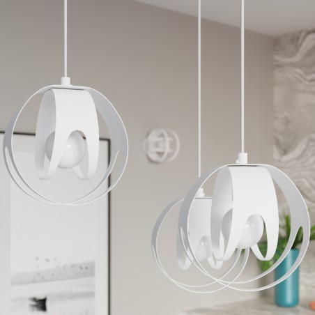 Lampa wisząca TULOS 3P biała SL.1084 Sollux