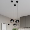 Lampa wisząca TULOS 3P czarna SL.1088 Sollux