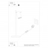 Lampa biurkowa RING biała SL.1090 Sollux