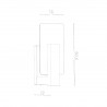 Kinkiet LAPPO naturlane drewno SL.1094 Sollux