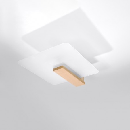Plafon LAPPO naturlane drewno SL.1095 Sollux