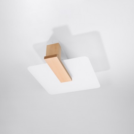 Plafon LAPPO naturlane drewno SL.1095 Sollux