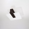 Plafon LAPPO wenge SL.1097 Sollux