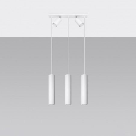 Lampa wisząca RING 3 biały SL.1098 Sollux