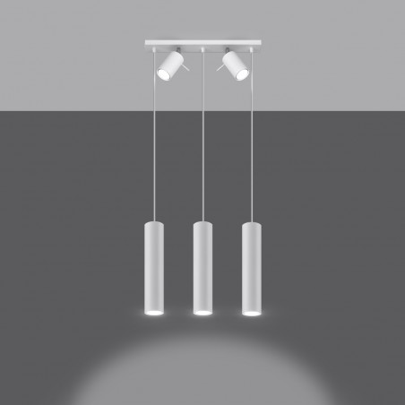 Lampa wisząca RING 3 biały SL.1098 Sollux