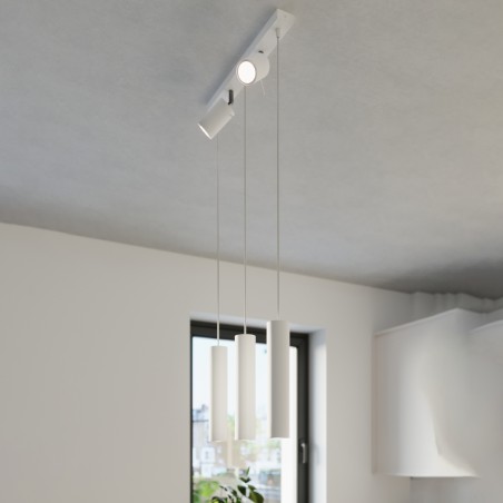 Lampa wisząca RING 3 biały SL.1098 Sollux