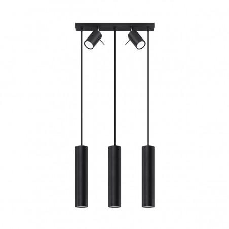 Lampa wisząca RING 3 czarny SL.1099 Sollux