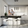 Lampa wisząca RING 3 czarny SL.1099 Sollux