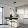Lampa wisząca RING 3 czarny SL.1099 Sollux