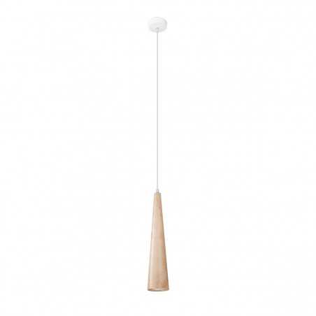 Lampa wisząca SULA 1 naturalne drewno SL.1100 Sollux