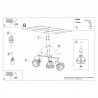 Plafon ARTEMIS 3 biały SL.1104 Sollux