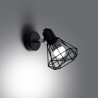 Kinkiet ARTEMIS 1 czarny SL.1105 Sollux