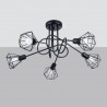 Żyrandol ARTEMIS 5S czarny SL.1110 Sollux