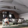 Żyrandol ARTEMIS 5S czarny SL.1110 Sollux