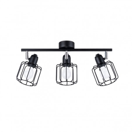 Plafon BELUCI 3 czarny SL.1116 Sollux