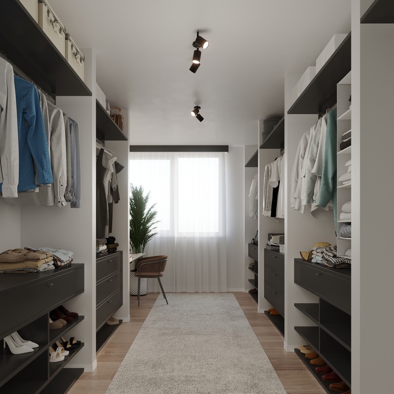 Plafon LEMMI 2 czarny SL.1127 Sollux