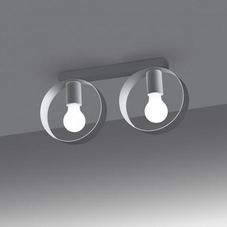 Plafon TITRAN 2 biały SL.1135 Sollux