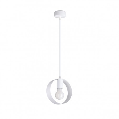 Lampa wisząca TITRAN 1 biała SL.1137 Sollux