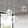 Lampa wisząca TITRAN 1 biała SL.1137 Sollux