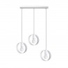 Lampa wisząca TITRAN 3 biała SL.1138 Sollux