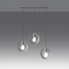 Lampa wisząca TITRAN 3 biała SL.1138 Sollux