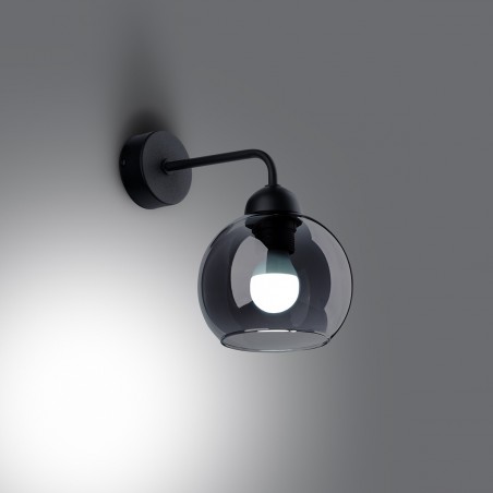 Kinkiet ALINO 1 czarny SL.1139 Sollux