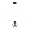 Lampa wisząca ALINO 1 czarna SL.1141 Sollux