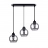 Lampa wisząca ALINO 3 czarna SL.1142 Sollux