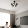Żyrandol FILLAN 5 czarny SL.1145 Sollux