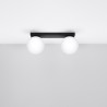 Plafon YOLI 2 czarny SL.1152 Sollux