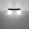 Plafon YOLI 2 czarny SL.1152 Sollux