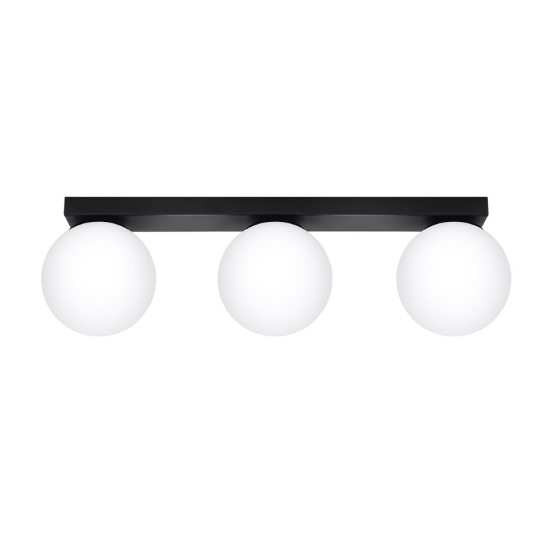 Plafon YOLI 3 czarny SL.1153 Sollux