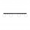 Plafon YOLI 4 czarny SL.1154 Sollux