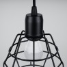Lampa wisząca SUBA 3P czarna SL.1166 Sollux