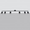 Plafon LEMMI 6L czarny SL.1169 Sollux