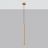 Lampa wisząca PASTELO 1 złota SL.1170 Sollux